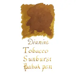 جوهر خودنویس دیامین رنگ تنباکو آفتاب سوخته - Tobacco Sunbust - نوشت افزار بابک