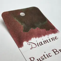 جوهر خودنویس دیامین رنگ قهوه ای روستایی - Rustic brown - نوشت افزار بابک