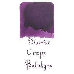 جوهر خودنویس دیامین رنگ انگور - Grape - نوشت افزار بابک