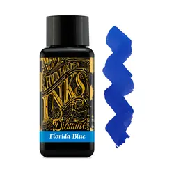 جوهر خودنویس دیامین رنگ آبی فلوریدا - Florida Blue - نوشت افزار بابک
