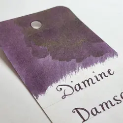 جوهر خودنویس دیامین رنگ میوه دامسون - Damson - نوشت افزار بابک