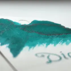 جوهر خودنویس دیامین رنگ سبز سرد - Cool Green - نوشت افزار بابک