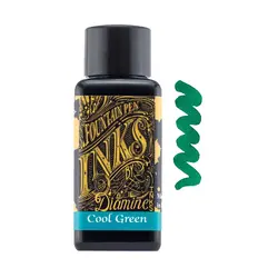 جوهر خودنویس دیامین رنگ سبز سرد - Cool Green - نوشت افزار بابک