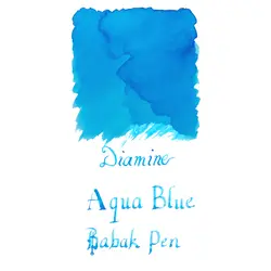 جوهر خودنویس دیامین رنگ آبی آبی - Aqua Blue - نوشت افزار بابک