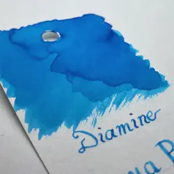 جوهر خودنویس دیامین رنگ آبی آبی - Aqua Blue - نوشت افزار بابک