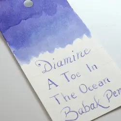 جوهر خودنویس دیامین رنگ یک انگشت پا در اقیانوس Diamine ink A Toe In The Ocean - نوشت افزار بابک