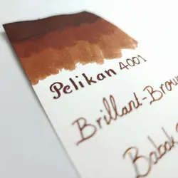 جوهر خودنویس پلیکان قهوه ای 30 میل 4001 pelikan Brown - نوشت افزار بابک