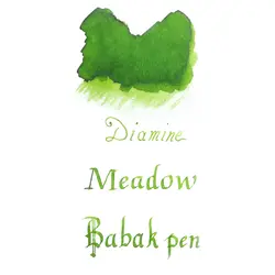 جوهر خودنویس دیامین رنگ چمنزار - Meadow - نوشت افزار بابک