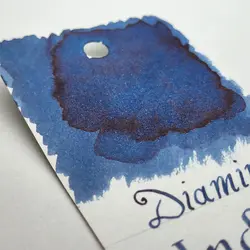 جوهر خودنویس دیامین رنگ نیلی - Indigo - نوشت افزار بابک