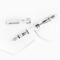 خودنویس توییزبی الماس شفاف TWSBI DIAMOND 580 CLEAR FOUNTAIN PEN - نوشت افزار بابک