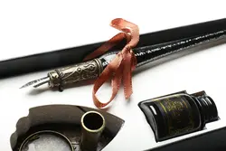 قلم خوشنویسی شیشه ای - نوشت افزار بابک