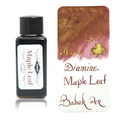 جوهر خودنویس دیامین برگ درخت افرا Diamine ink maple leaf - نوشت افزار بابک