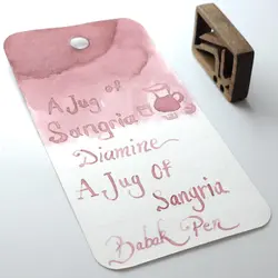 جوهر خودنویس دیامین یک پارچ از سانگریا Diamine ink A Jug Of Sangria - نوشت افزار بابک