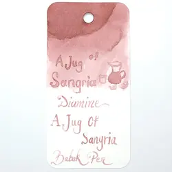 جوهر خودنویس دیامین یک پارچ از سانگریا Diamine ink A Jug Of Sangria - نوشت افزار بابک