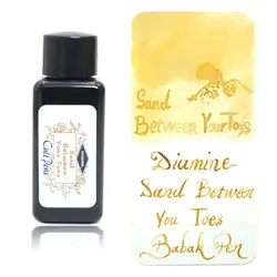 جوهر خودنویس دیامین ماسه بین انگشتان پا Diamine ink sand between your toes - نوشت افزار بابک