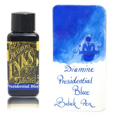 جوهر خودنویس دیامین آبی ریاست جمهوری Diamine ink Presidentential Blue - نوشت افزار بابک