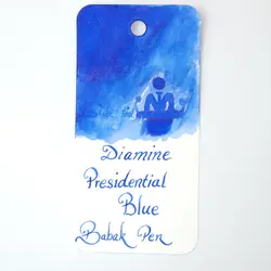 جوهر خودنویس دیامین آبی ریاست جمهوری Diamine ink Presidentential Blue - نوشت افزار بابک