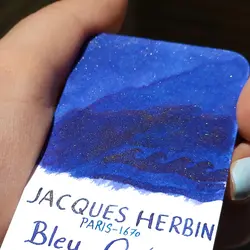 جوهر خودنویس ژاک هربین آبی اقیانوس Jacques Herbin Blue Ocean - نوشت افزار بابک