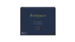 واترمن یدک کپسول کارتریج خودنویس بلند بسته 8 عددی WATERMAN CARTRIDGES - نوشت افزار بابک