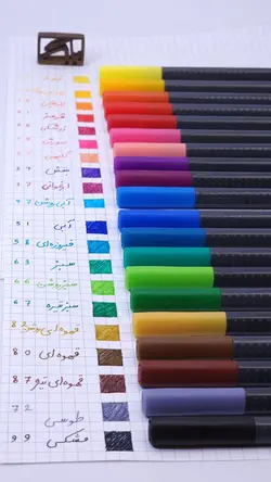 فابرکاستل ماژیک روان نویس سر نمدی راپید تکی FABER-CASTELL Grip Finepen 1516 - نوشت افزار بابک