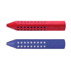 فابرکاستل پاک کن گریپ سه گوش 187101 FABER-CASTELL Grip 2001 triangular eraser - نوشت افزار بابک