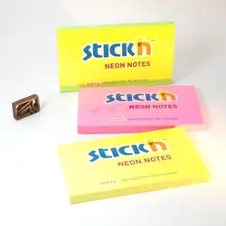 پست ایت هوپاکس استیک نوت نئونی STICK NEON HOPAX 76*127 3x5 in - نوشت افزار بابک