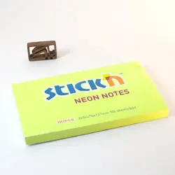 پست ایت هوپاکس استیک نوت نئونی STICK NEON HOPAX 76*127 3x5 in - نوشت افزار بابک