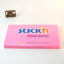 پست ایت هوپاکس استیک نوت نئونی STICK NEON HOPAX 76*127 3x5 in - نوشت افزار بابک