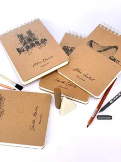 دفتر طراحي پيل اسکیس PILL sketches A5 - نوشت افزار بابک