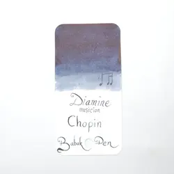 جوهر خودنویس دایامین شوپن Diamine music ink Chopin - نوشت افزار بابک