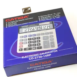 کاتیگا ماشین حساب CATIGA CD-2730-16RP - نوشت افزار بابک