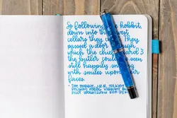 جوهر خودنویس ایروشیزوکو پایلوت آبی کن پکی Pilot iroshizuku Kon-peki - نوشت افزار بابک