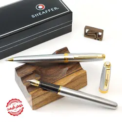 خودنویس و خودکار شیفر پرلود استیل طلایی [خوش قیمت] SHEAFFER Prelude Gold Steel - نوشت افزار بابک