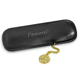 کاوکو لفاف زنجیر دار Kaweco Classic 2-pen Black leather pouch - نوشت افزار بابک