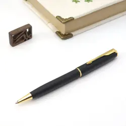 پارکر خودکار سونت مشکی گیره طلایی Parker Sonnet Matte Black Gold Trim BP - نوشت افزار بابک