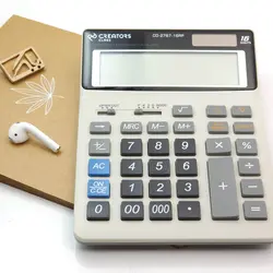 ماشین حساب سی کلاس C Class calculator CD 2767 16 RP - نوشت افزار بابک