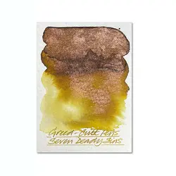 جوهر خودنویس دایامین هفت گناه طمع Diamine ink Seven Deadly Sins GREED - نوشت افزار بابک