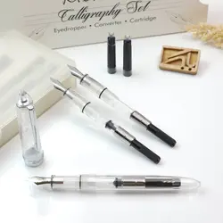 ست خوشنویسی مونته ورده مونزا شفاف MONTEVERDE Monza ID Calligraphy Set Crystal clear - نوشت افزار بابک
