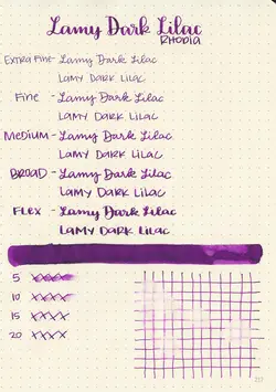 جوهر خودنویس لامی بنفش تیره LAMY Dark Lilac T52 - نوشت افزار بابک