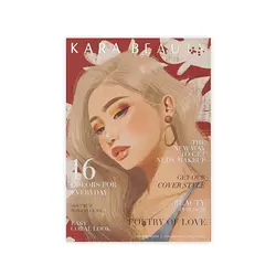 پلت سایه رژگونه و هایلایتر کارا بیوتی