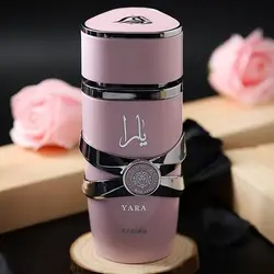 عطر و ادکلن لطافه یارا صورتی | Lattafa Perfumes Yara حجم 100 میل(شرکتی)