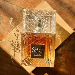 عطر و ادکلن لطافه خمره Lattafa Khamrah حجم 100 میل(شرکتی)