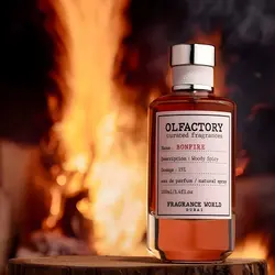 عطر ادکلن اولفکتوری بنفایر فرگرانس ورد رایحه ادکلن میسون مارژیلا رپلیکا بای د فایر پلیس|  MAISON MARGIELA REPLICA BY THE FIREPLACE (OLFACTORY BONFIRE) حجم 100 میل(شرکتی)