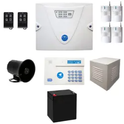 پکیج دزدگیر اماکن کلاسیک Z4-ULTRA Celasic با تلفن کننده سیم کارتی G1-ULTRA FOX