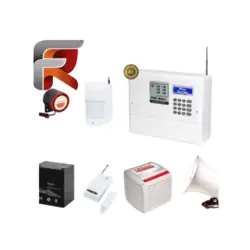 پکیج دزدگیر اماکن سیم کارتی و خط شهری فایروال مدل FIREWALL-F9