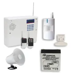 پکیج دزدگیر اماکن سایلکس مدلSG8-S تلفن کننده سیم کارتی سایلکس SILEX -SG8S گپ