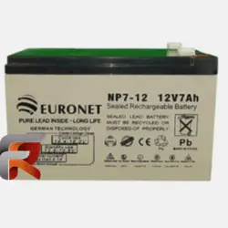 باتری 12 ولت 7/5آمپر خشک