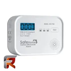 دتکتور موضعی گاز کربن مونوکسید سیف هوم KD-218A