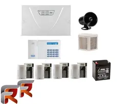 پکیج دزدگیر اماکن کلاسیک Z4-ULTRA Celasic با تلفن کننده سیم کارتی G1-ULTRA پارادوکس