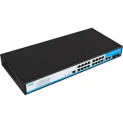 خرید سوئیچ مدیریتی PoE گیگ اچ ار یو ای HRUI HR901-AFGM-1622S-300 - فروشگاه فایر ایران